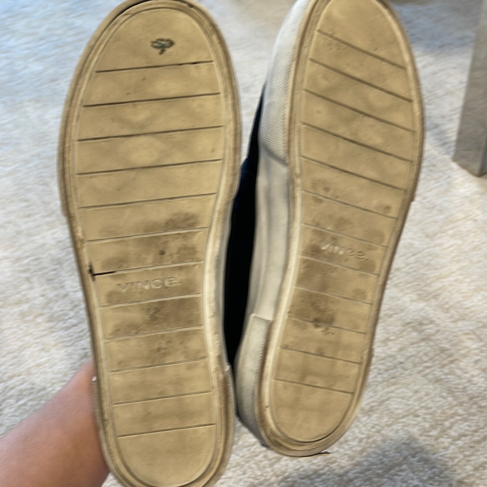 Vince Black Suede Slides With Velcro - image 6